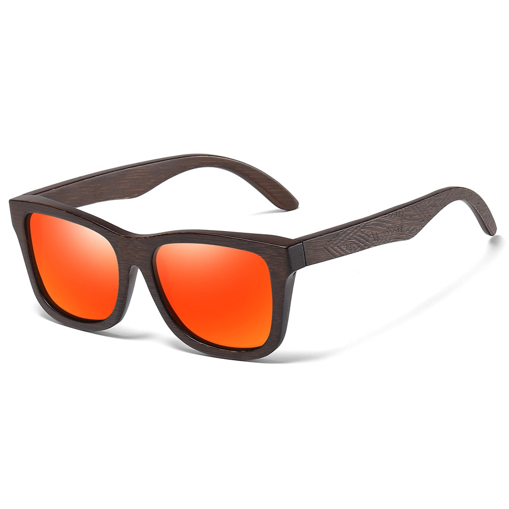 Men's Bamboo Retro Anti-UV Sunglasses