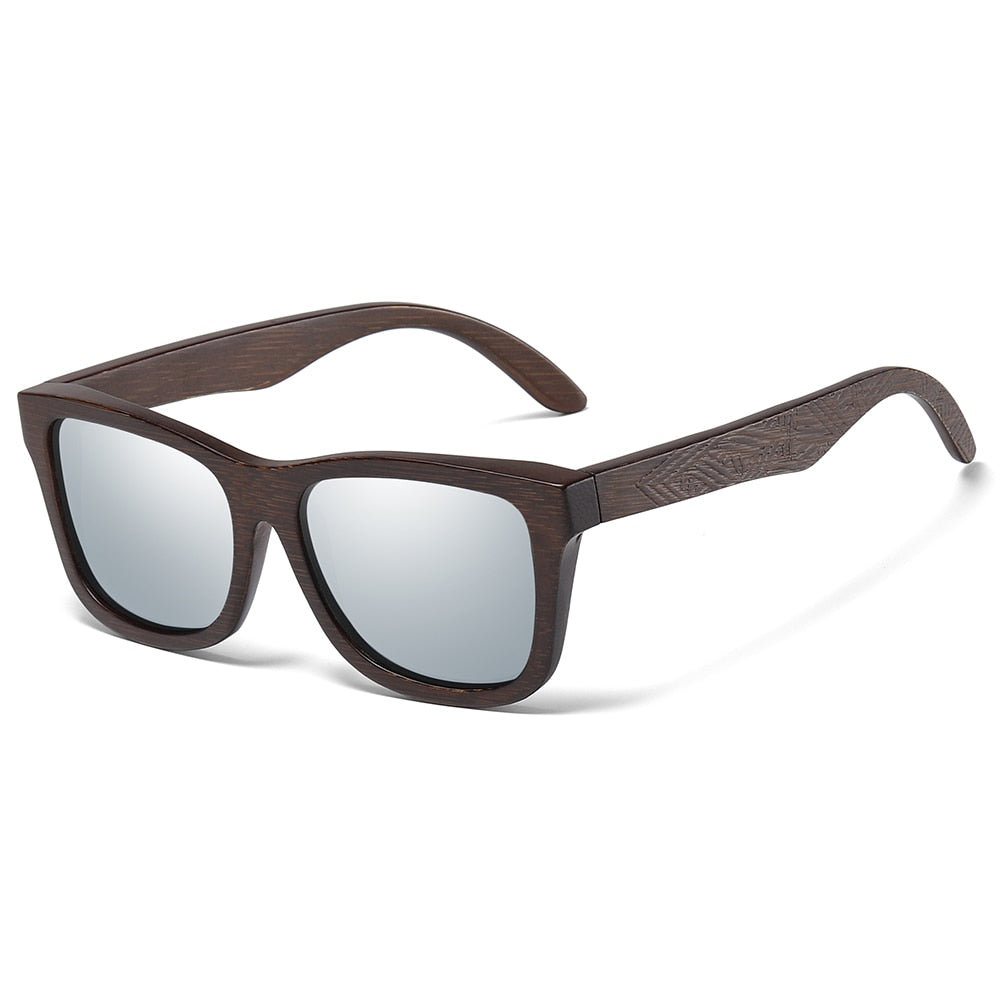 Men's Bamboo Retro Anti-UV Sunglasses