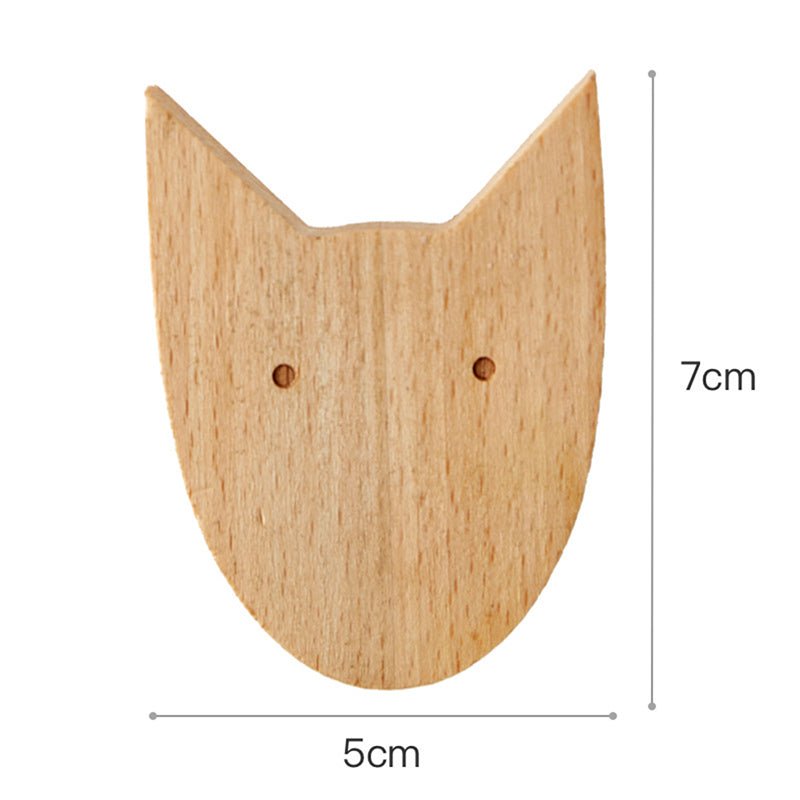 ANIMAL WOODEN HOOK - Wooden and Modern