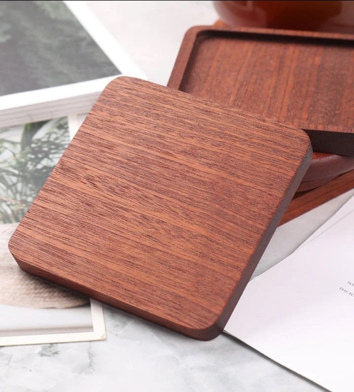 NATURAL WOOD COASTER - Wooden and Modern